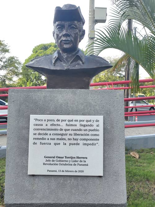 Hommage Omar Torrijos (Panama)