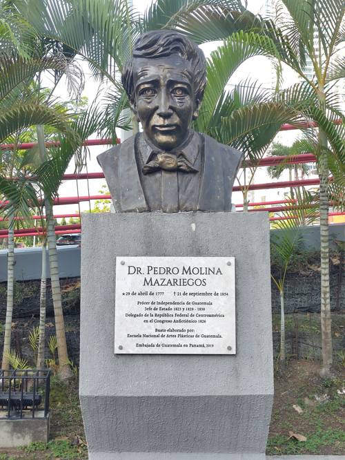 Statue Pedro Molina Mazariegos (Guatemala)