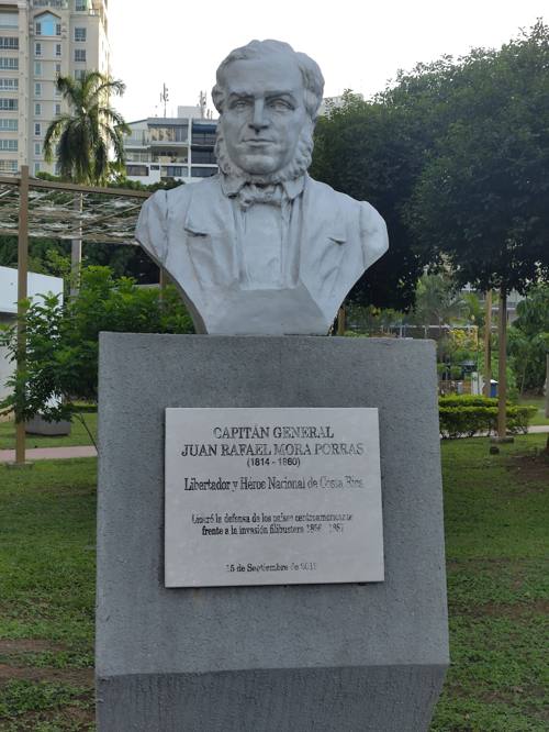 Statue Juan Rafael Mora Porras (Costa Rica)