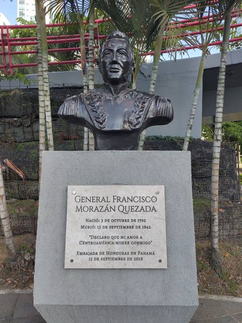 Statue Francisco Morazán Quezada (Honduras)