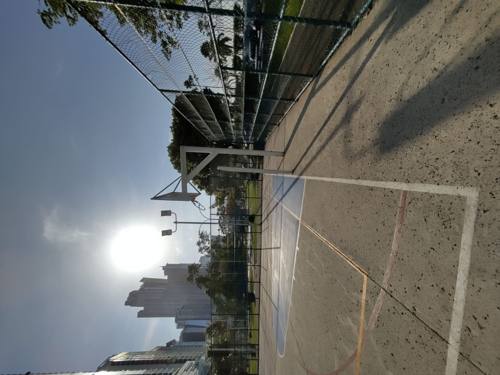 Terrain de basket public