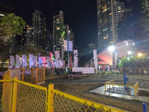 Dog park et zone événements de nuit