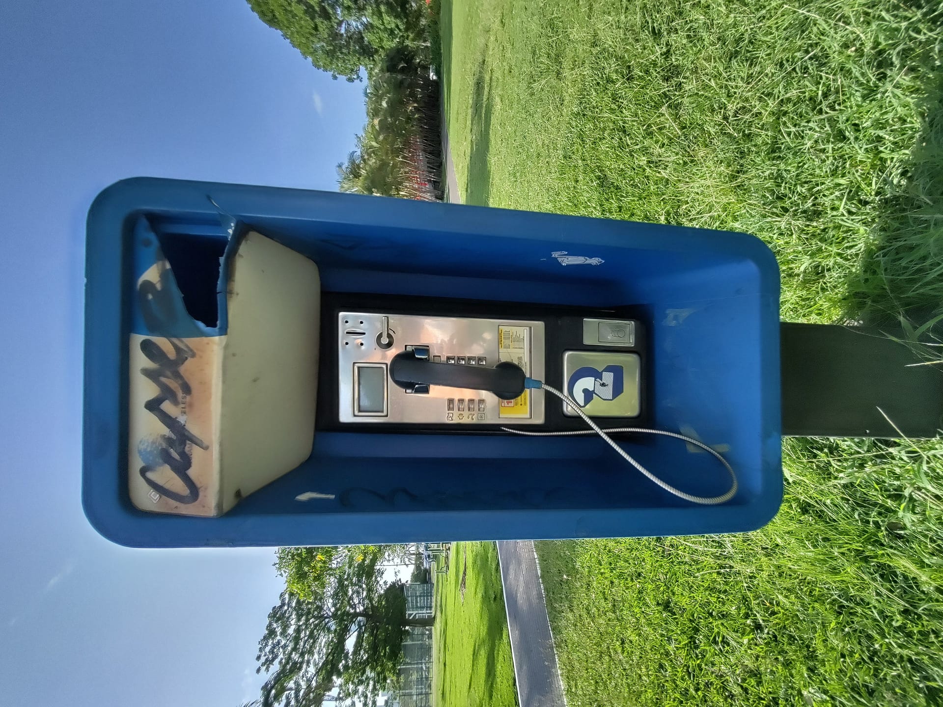 Public phone booth