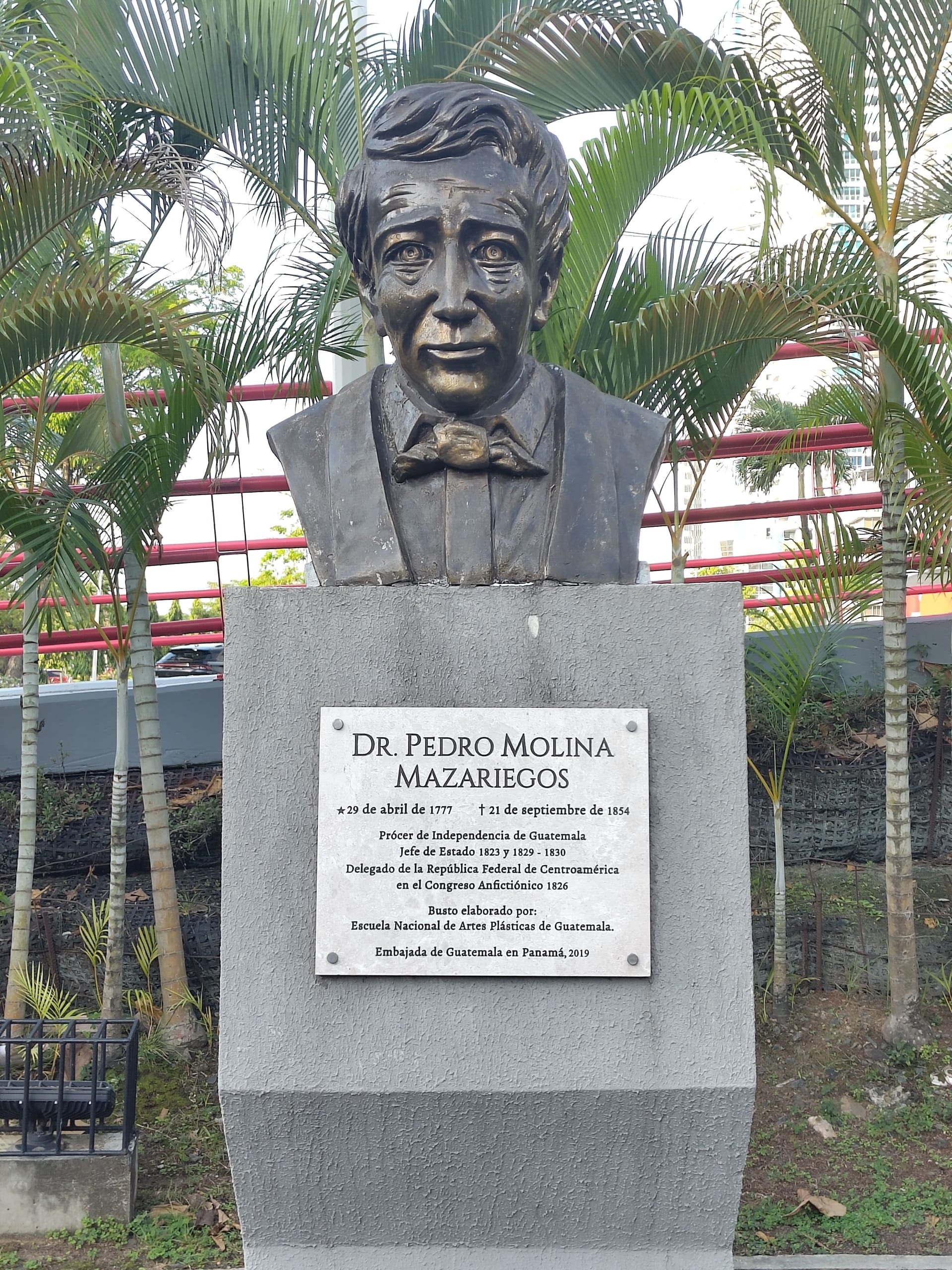 Pedro Molina Mazariegos statue (Guatemala)